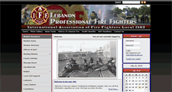 Desktop Screenshot of lebanonfirefighters2163.com